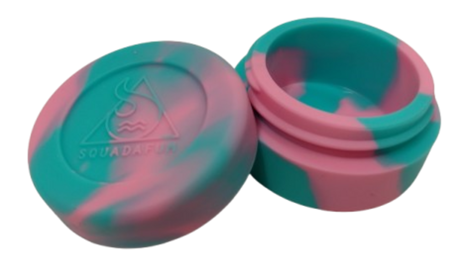 Contêiner de Silicone Sdf Pequeno Azul com Rosa