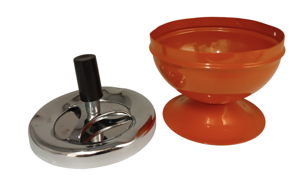 Cinzeiro para Cigarro com Tampa BK8008-D Laranja