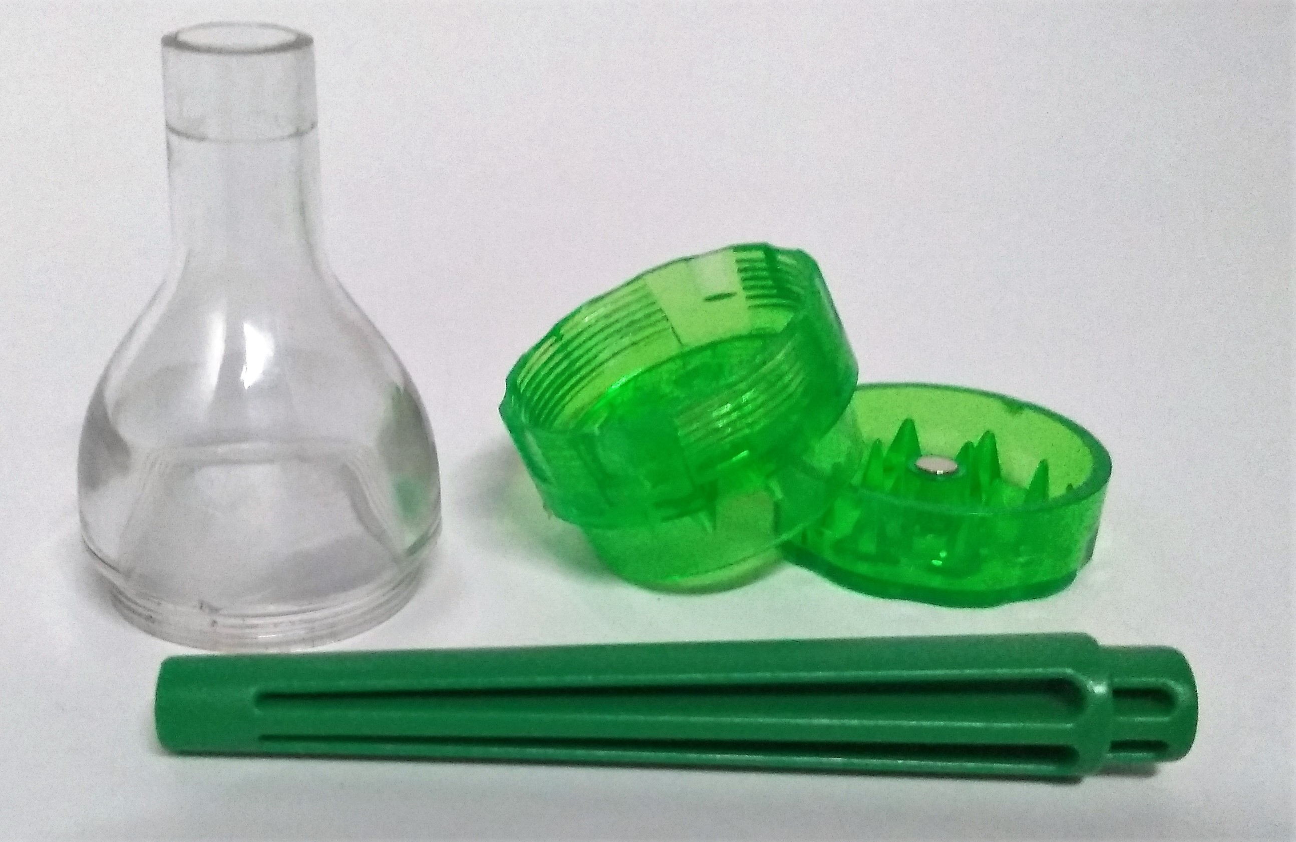 Triturador Acrílico Cone Verde