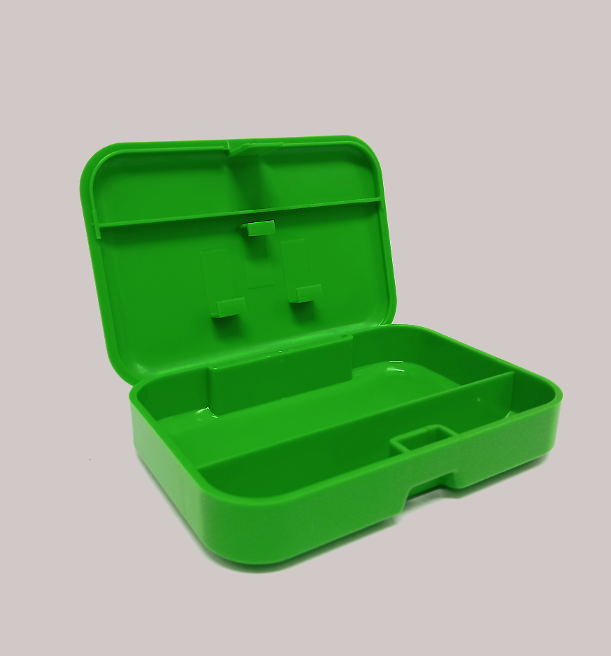 Case Plástico Tabaco Box Verde
