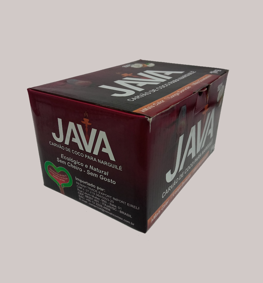 Carvão Java Coco Caixa