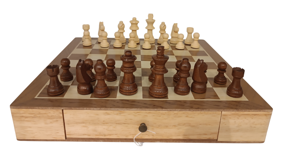 Xadrez com Gaveta 3302