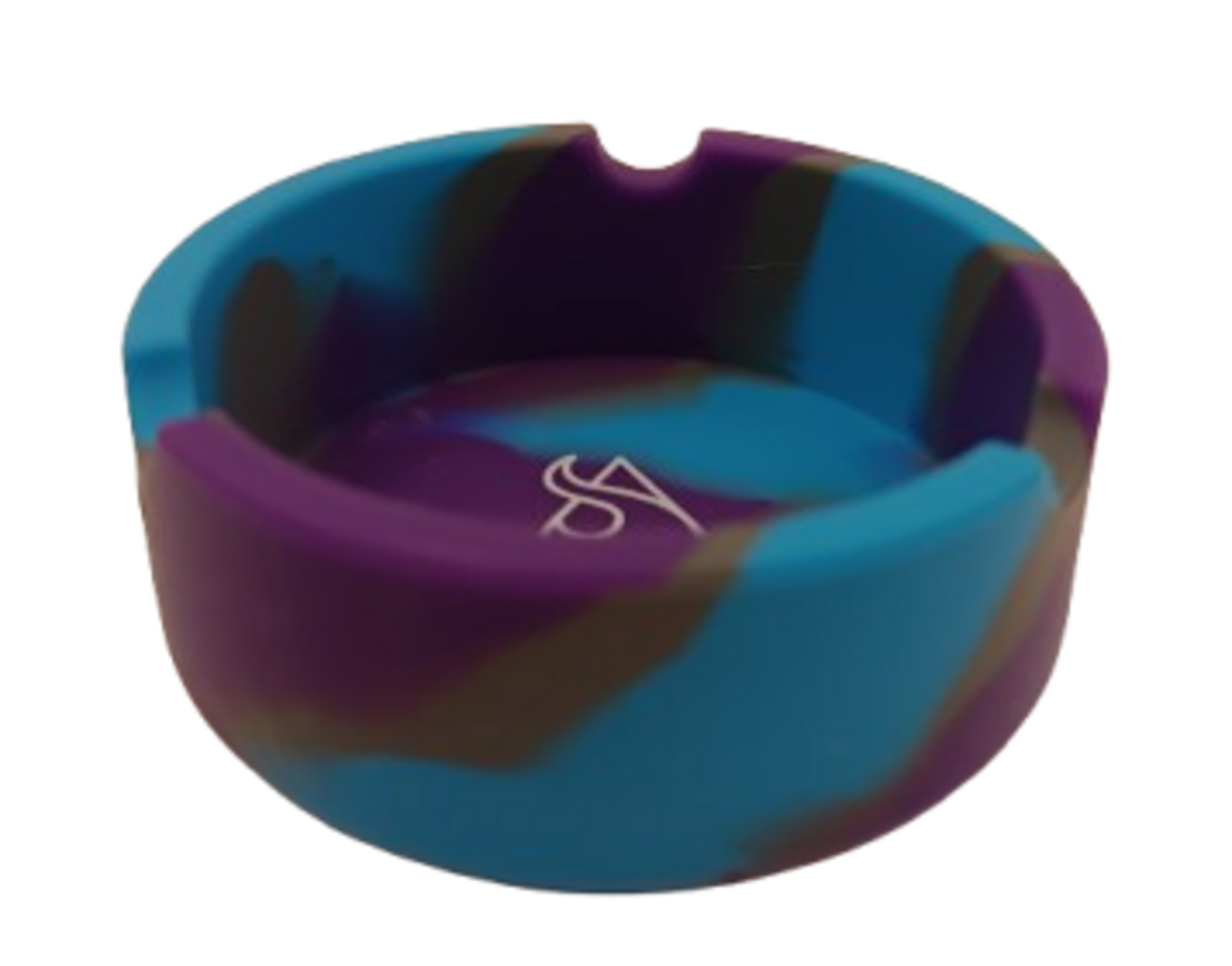 Cinzeiro para cigarro Redondo Sdf mesclado Azul e Roxo