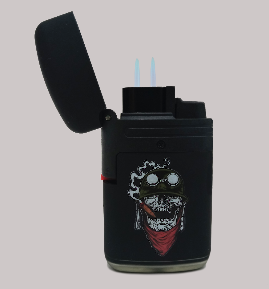 Zengaz Double Jet Ilustrado Caveira Fumando