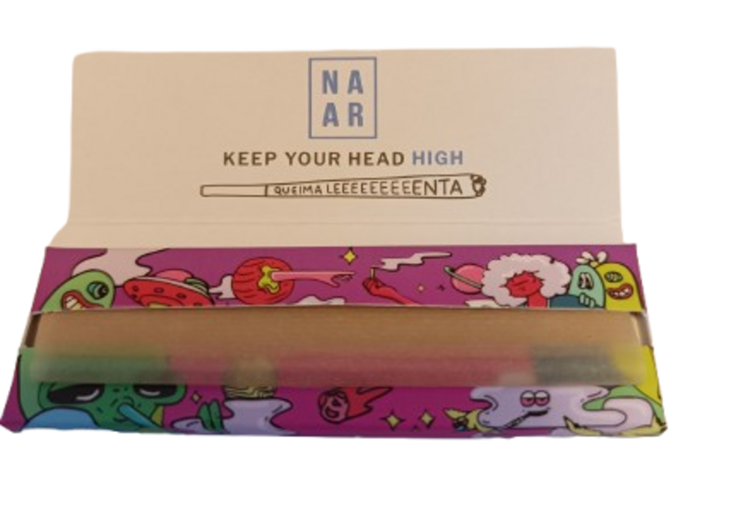 Papel  Naar Mini Size 1 1/4 Brown M14