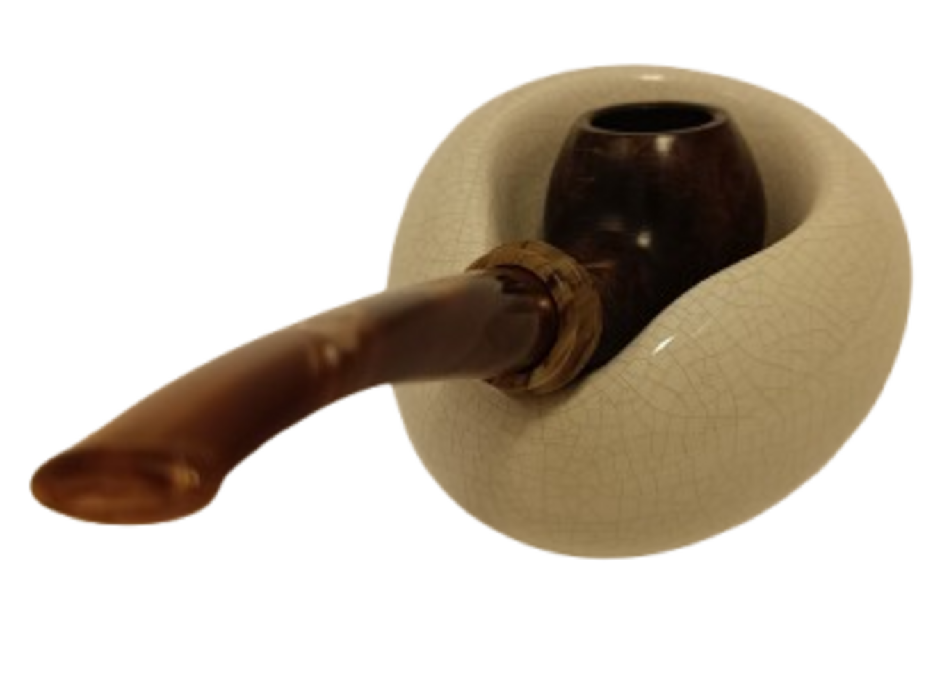 Descanso para 1 Cachimbo Savinelli M1039 Branco