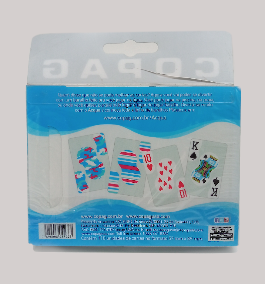 Baralho Copag Acqua