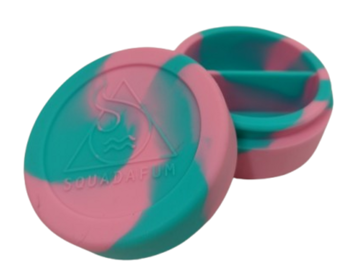 Contêiner de Silicone Sdf Grande Rosa com Azul