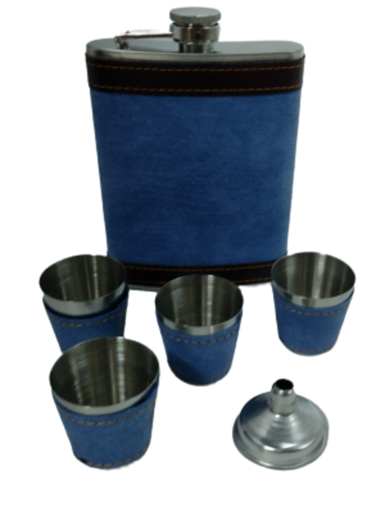 kit frasco de bebida  Azul