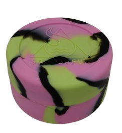 Contêiner de Silicone Sdf Grande Rosa com Verde