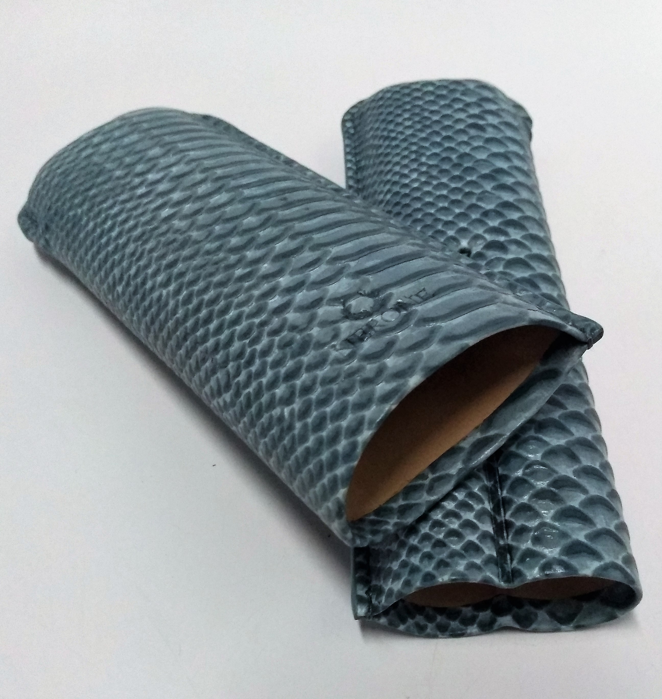 Porta Charutos Nerone Grande pra 2 Charutos  Azul