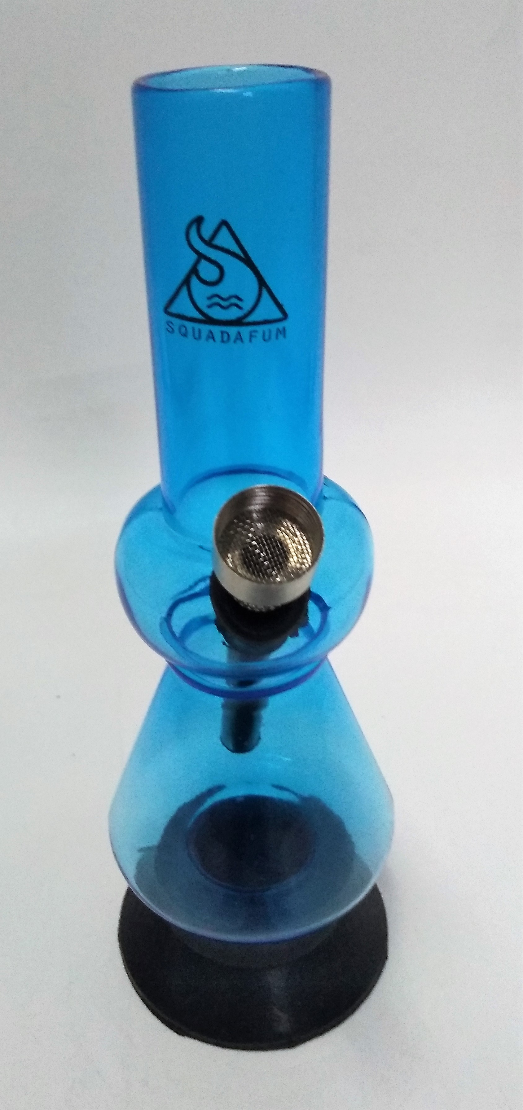 Bong Acrílico Pequeno Azul  02