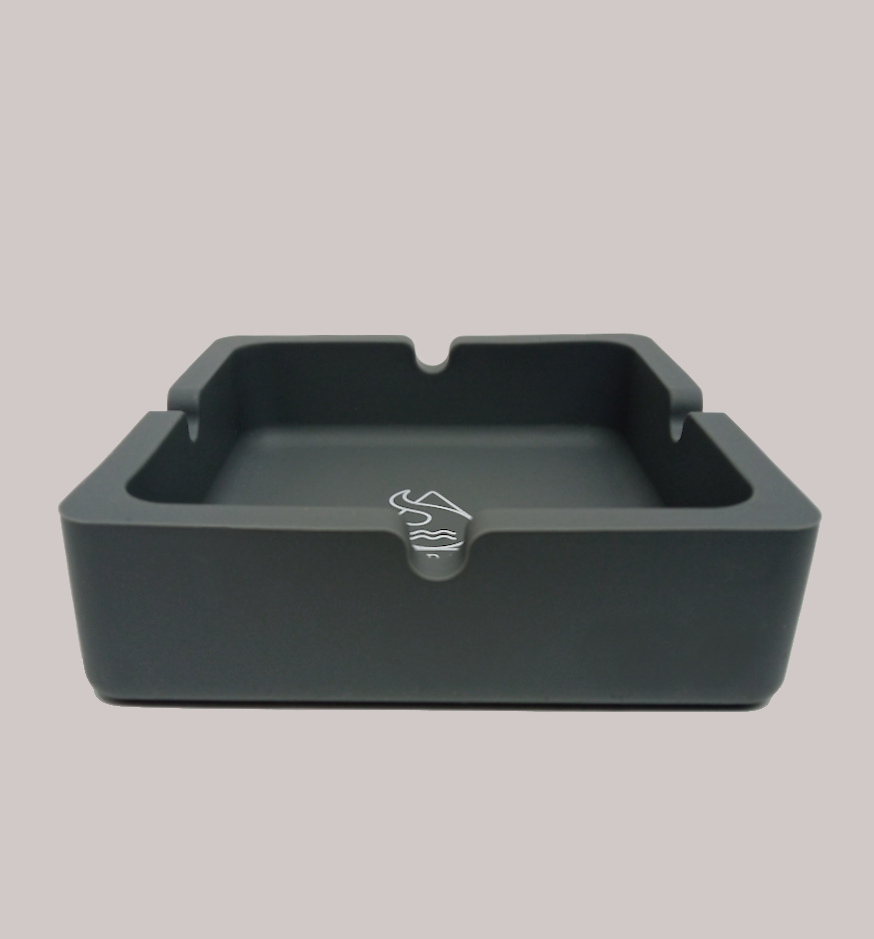 Cinzeiro para cigarro Quadrado Sdf Cinza