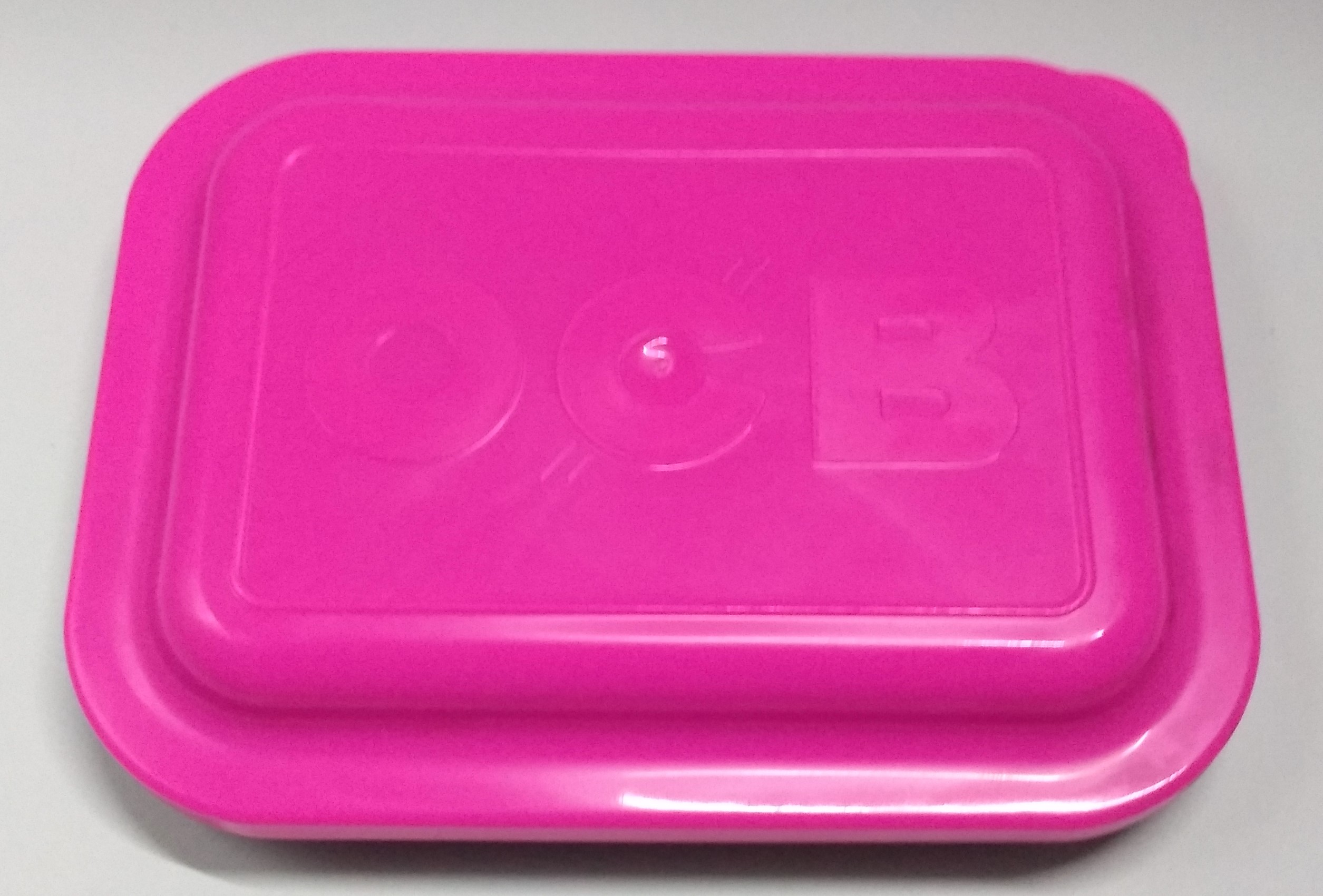 Bandeja Metal OCB com Tampa Rosa