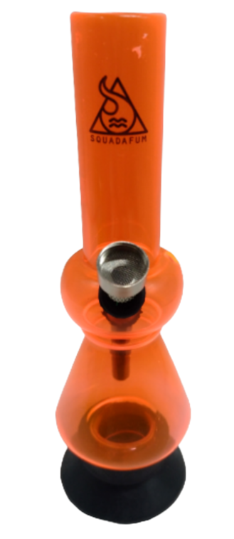 Bong Acrílico Pequeno Laranja 02