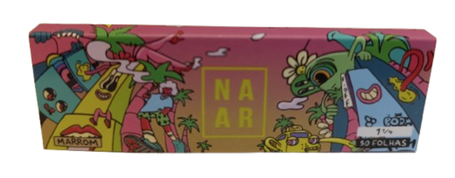 Papel  Naar Mini Size 1 1/4 Brown M14