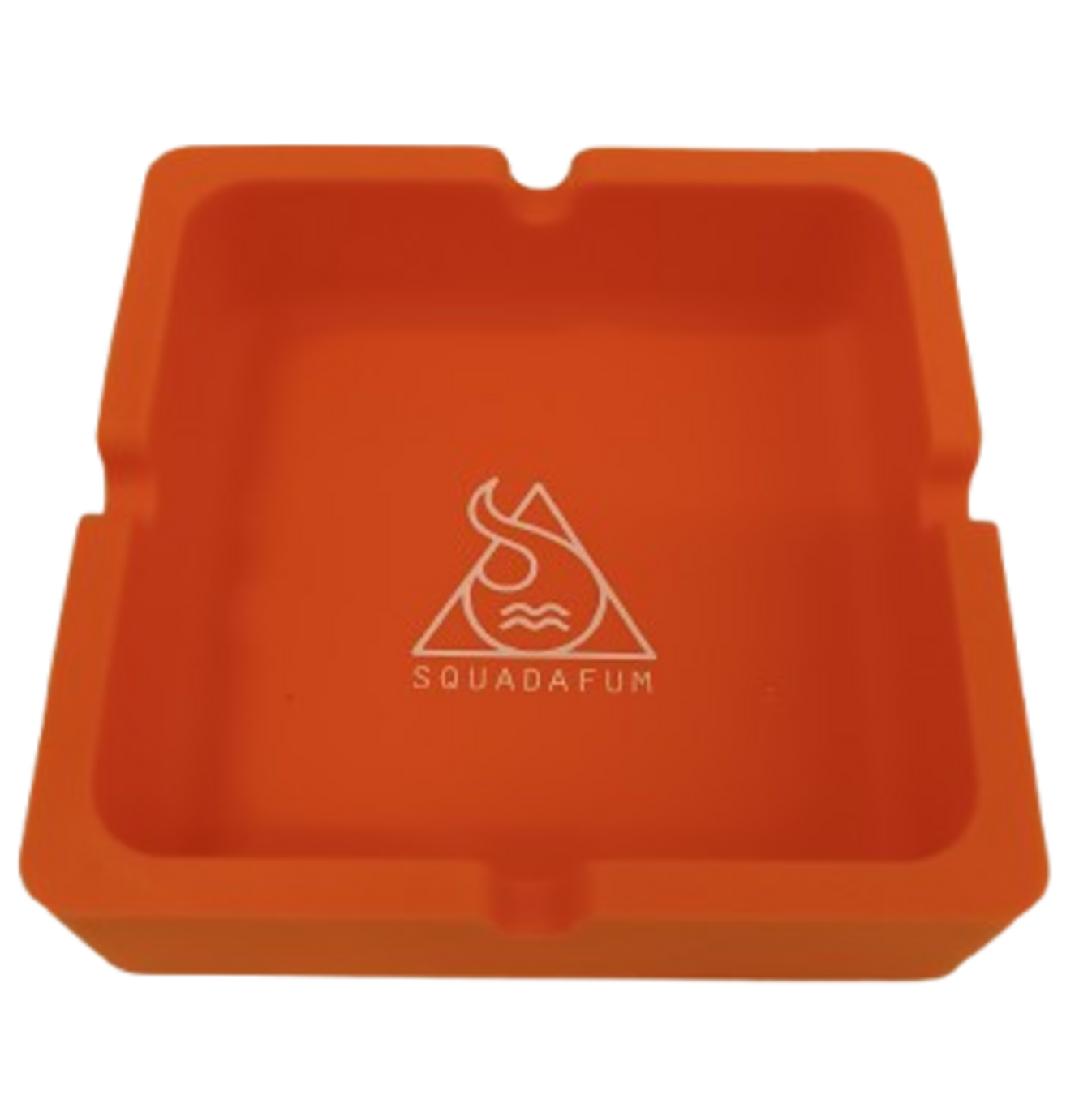 Cinzeiro para cigarro Quadrado Sdf Laranja