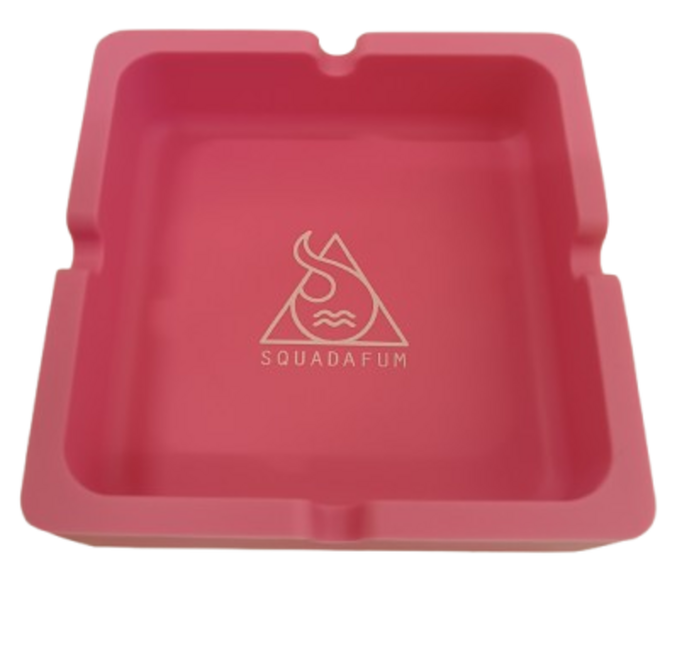 Cinzeiro para Cigarro Quadrado SDF Rosa Claro