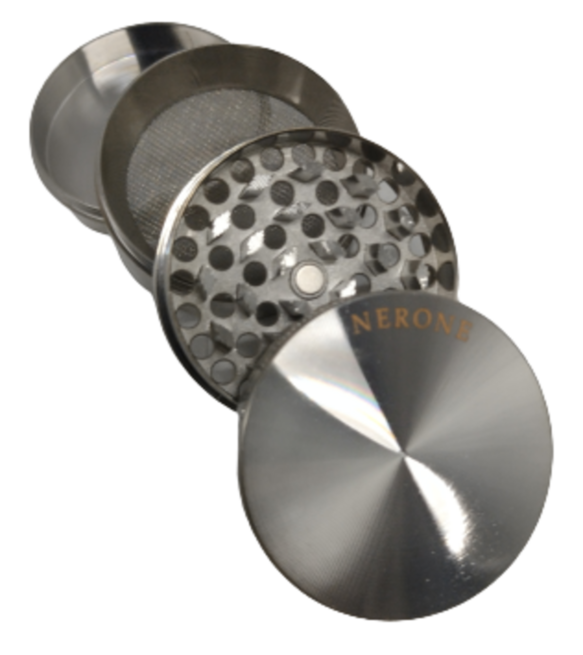 Triturador Metal Nerone Prata