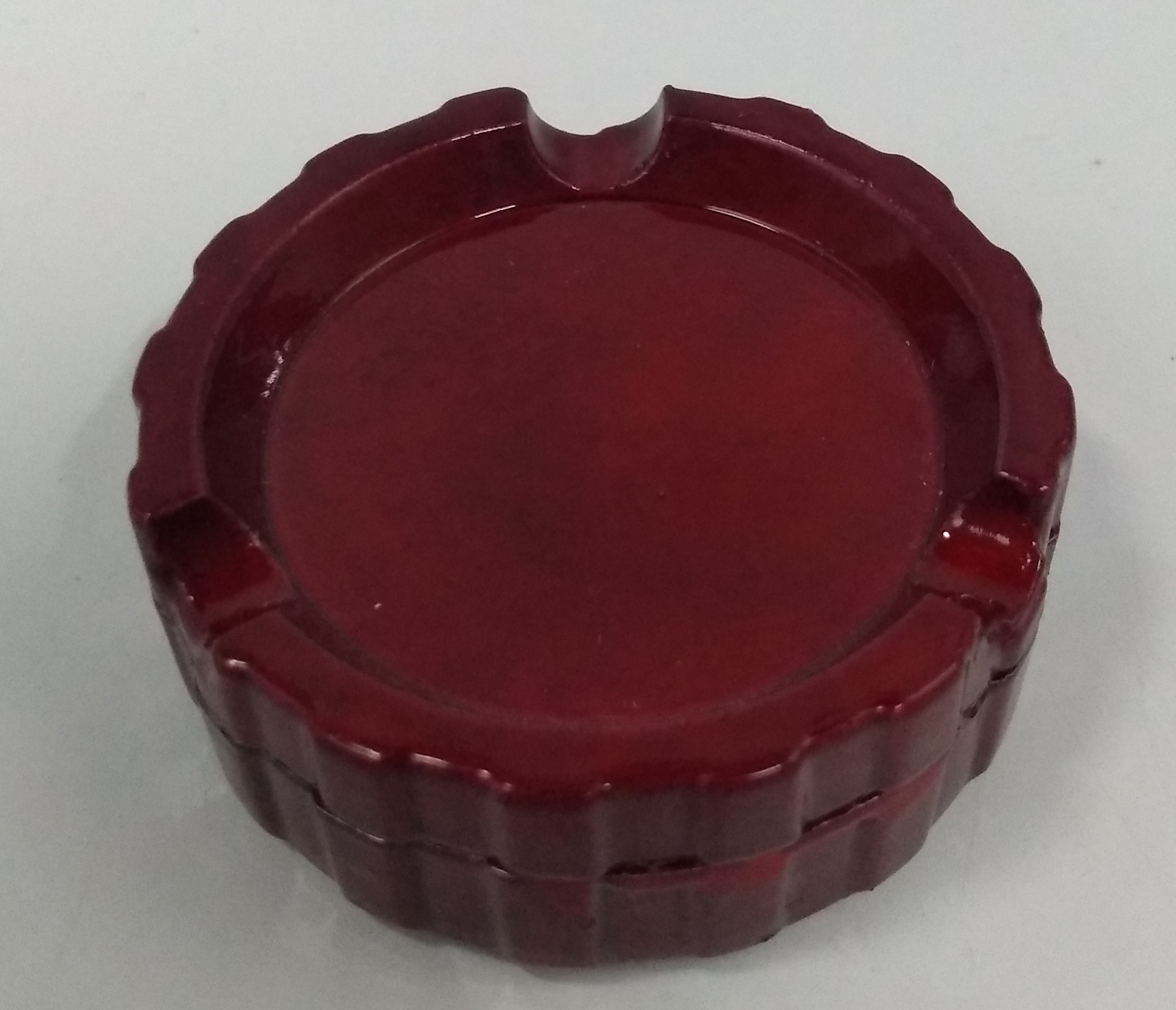 Triturador Metal Cinzeiro Vermelho