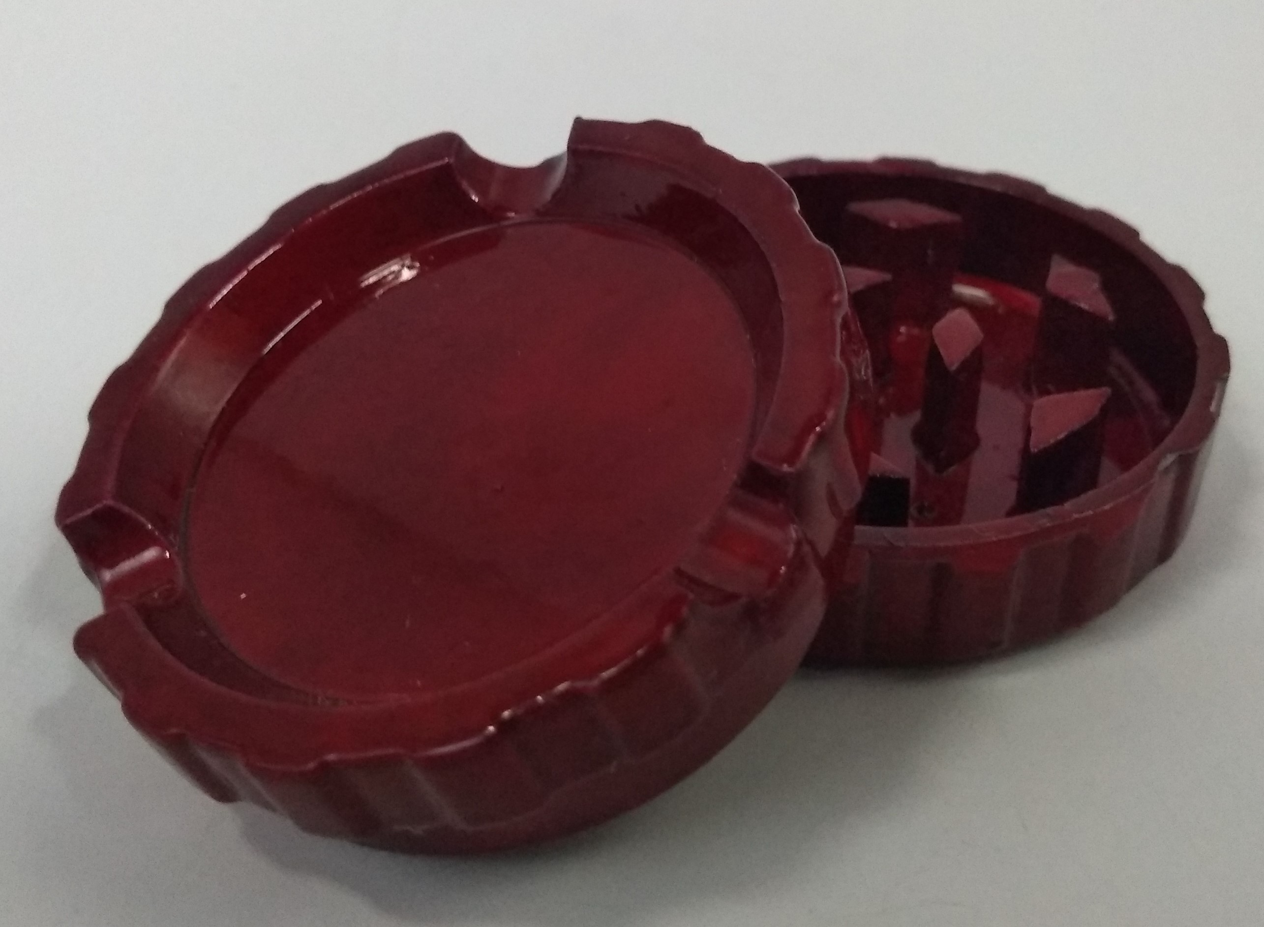 Triturador Metal Cinzeiro Vermelho