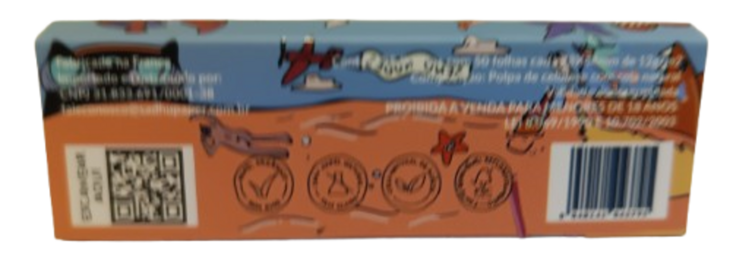 Papel  Naar Mini Size 1 1/4 Brown M12