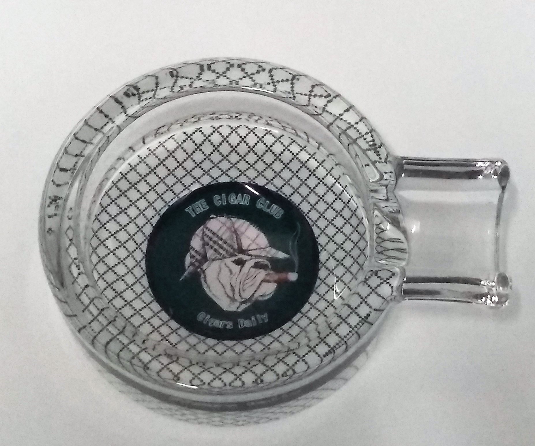 Cinzeiro para Charuto de Vidro The cigar Club