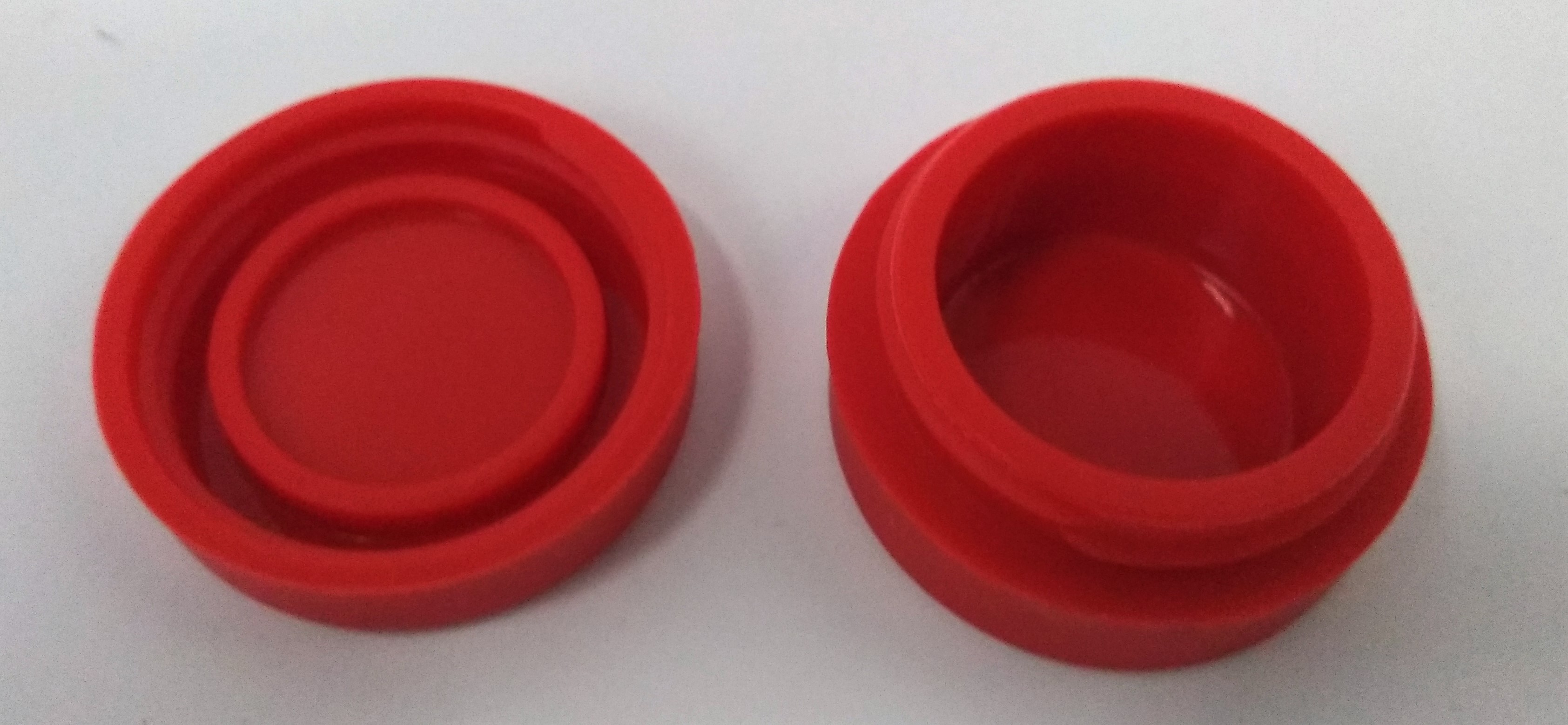 Contêiner de Silicone Sdf Pequeno Vermelho
