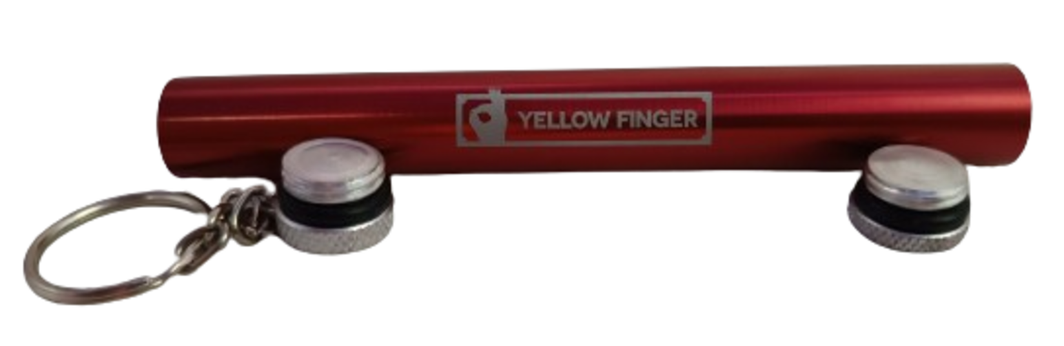 Moco Yellow Finger Beck Tube Vermelho