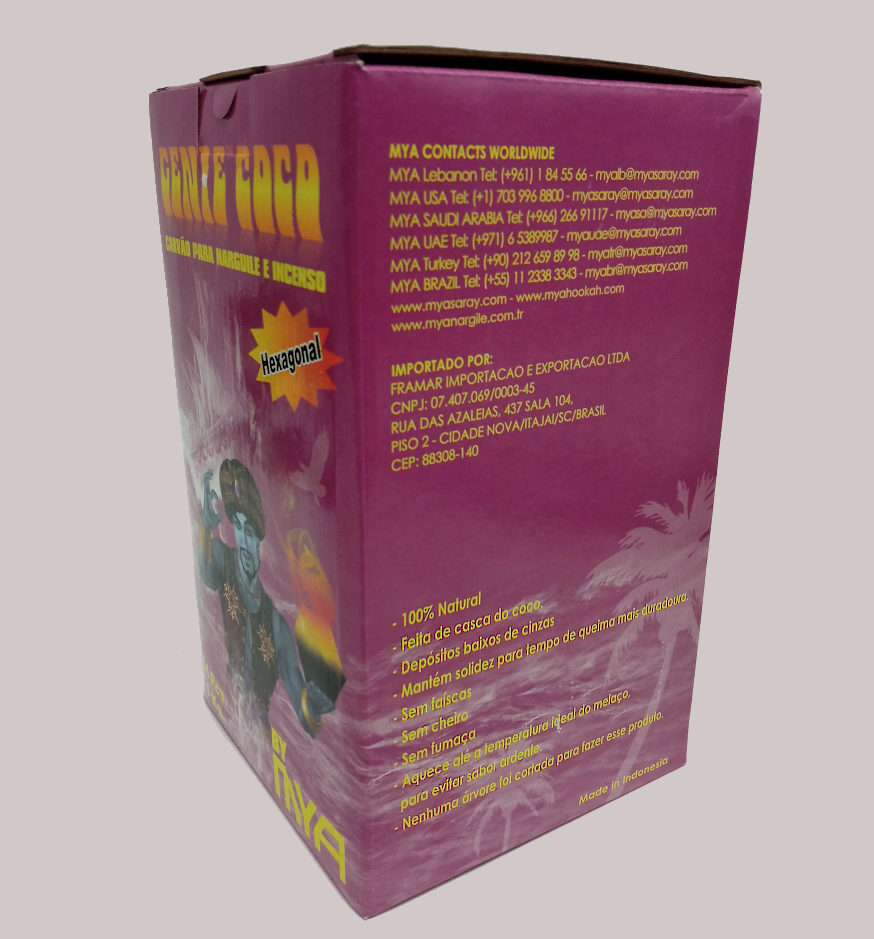 Carvão Mya Coco Caixa