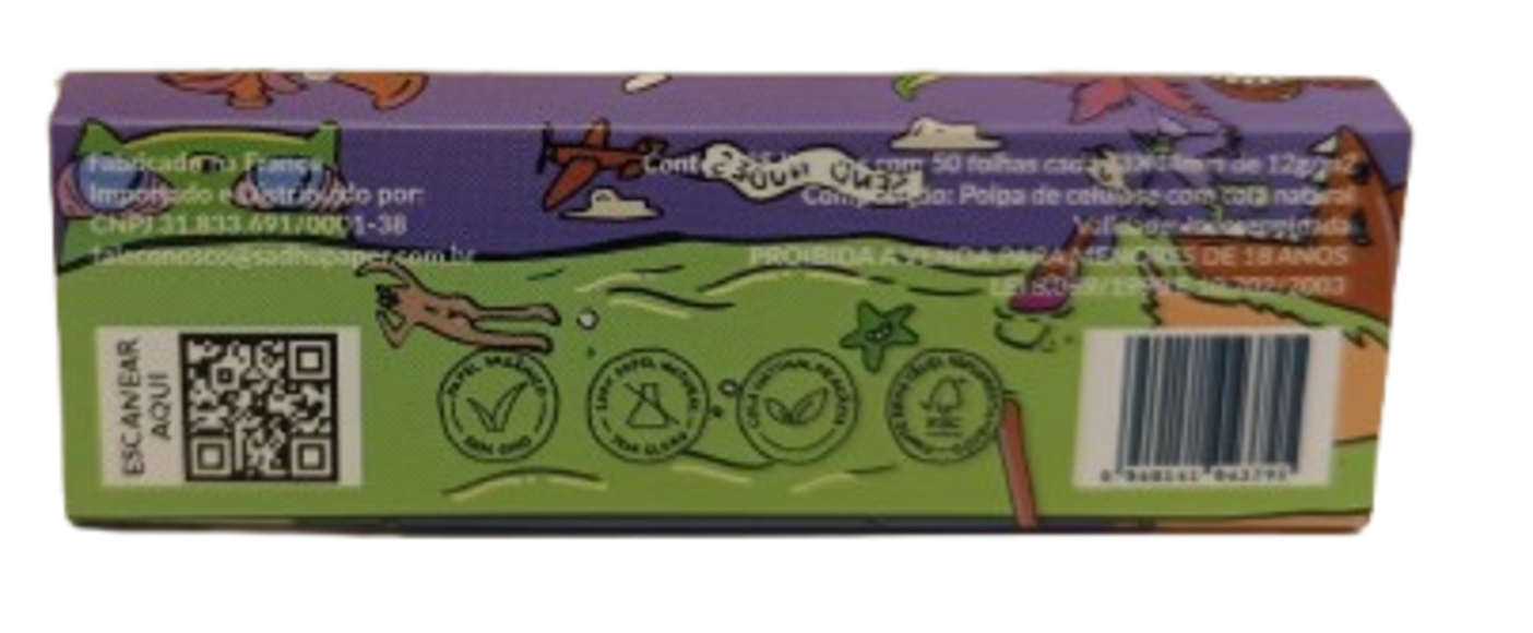 Papel  Naar Mini Size 1 1/4 Brown M10