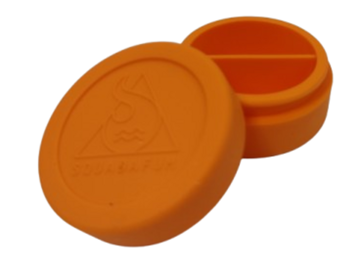 Contêiner de silicone SDf Grande Laranja