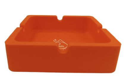 Cinzeiro para cigarro Quadrado Sdf Laranja