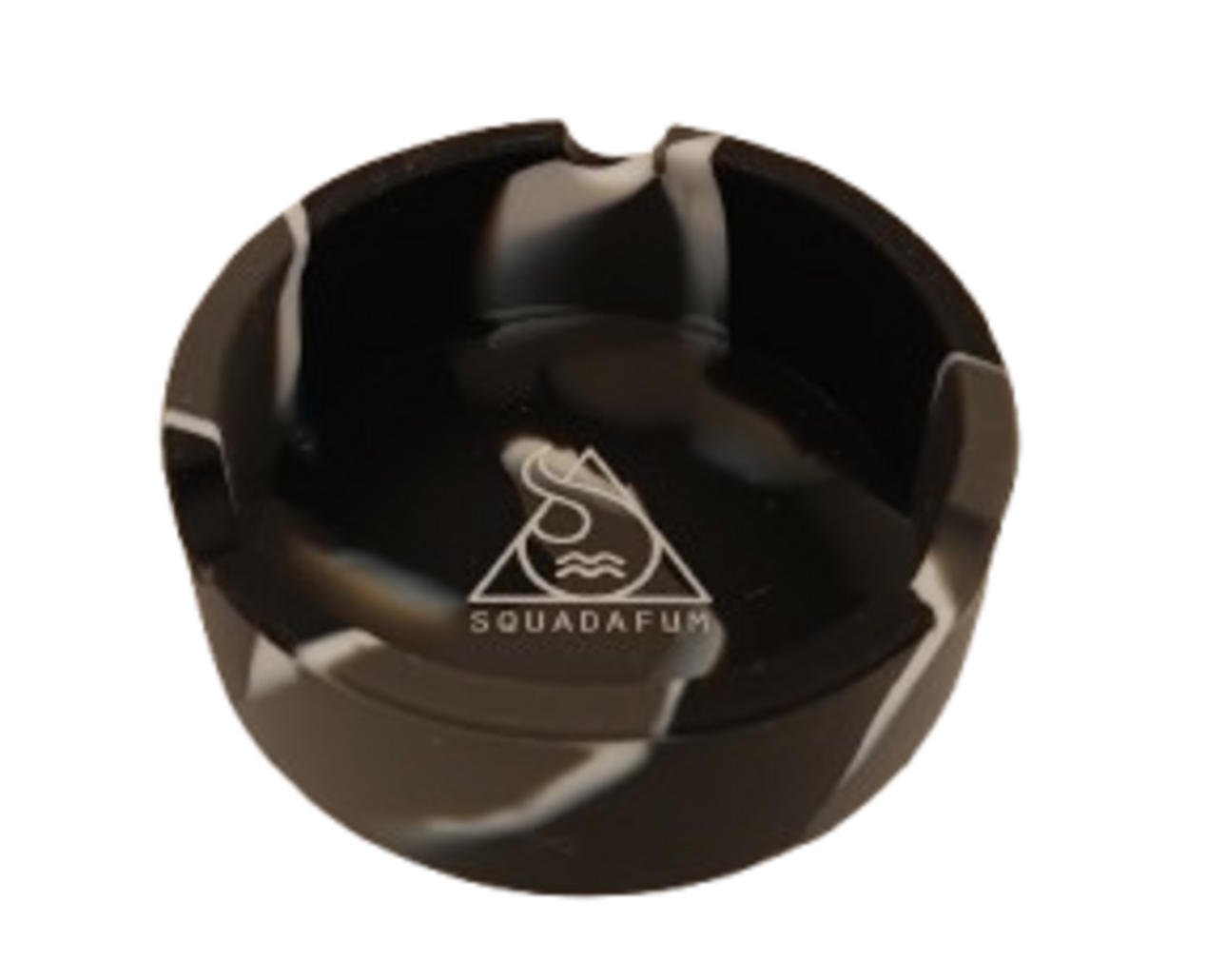 Cinzeiro para Cigarro Redondo Sdf Preto Mesclado